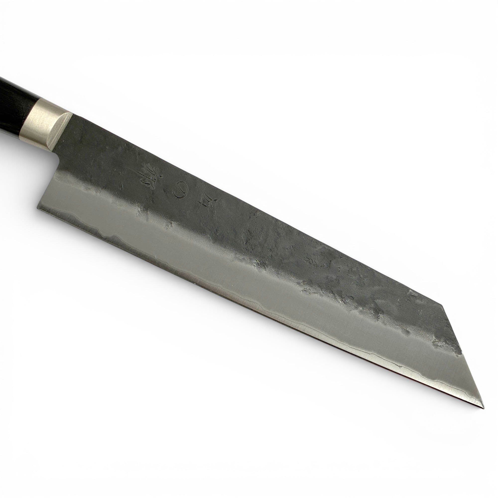 切付包丁 210青紙スーパー黒肌梨地 Kiritsuke 210 Aogami-super