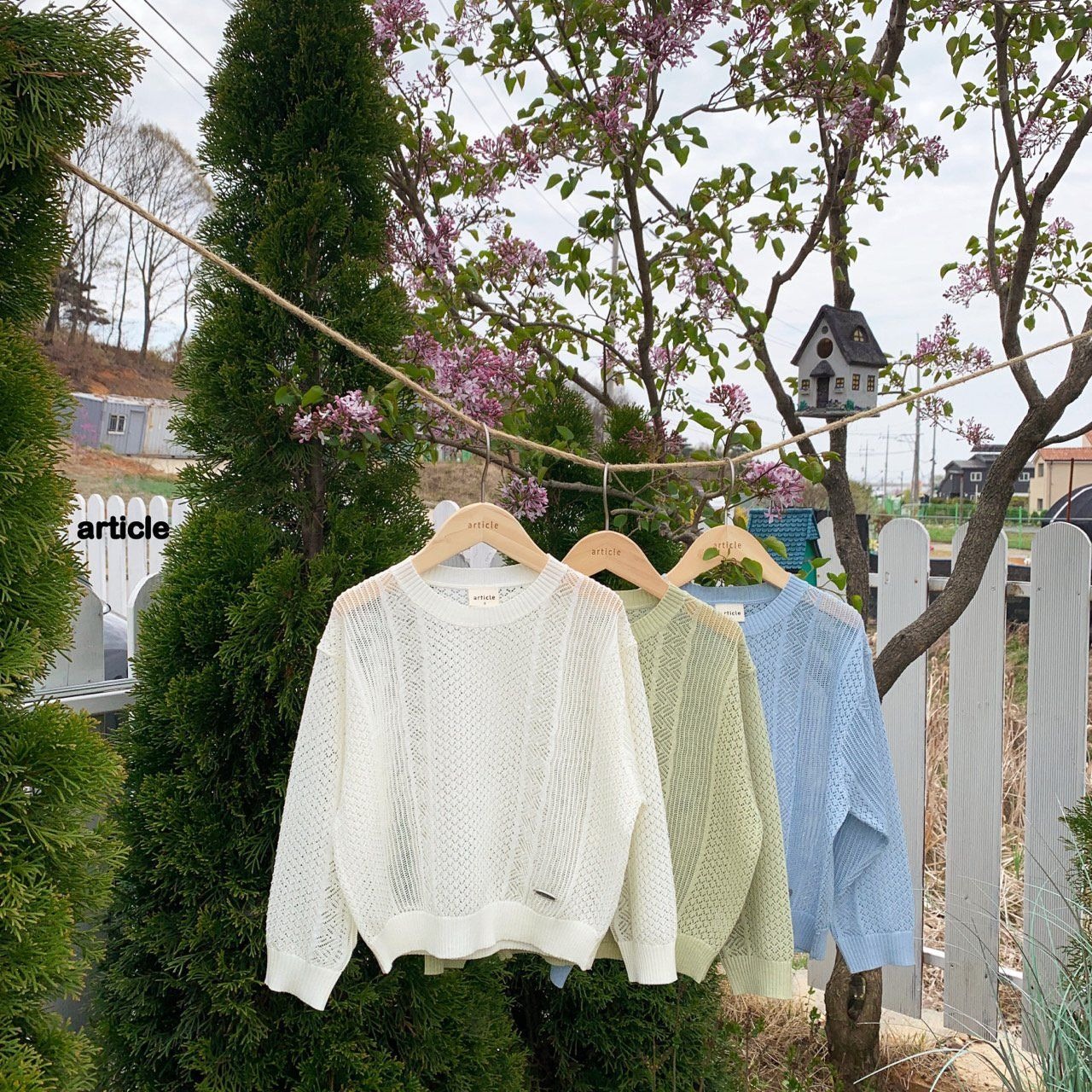 [article] Eyelet Knitwear (JS/JM) / [아티클] 아일렛니트 (JS/JM)
