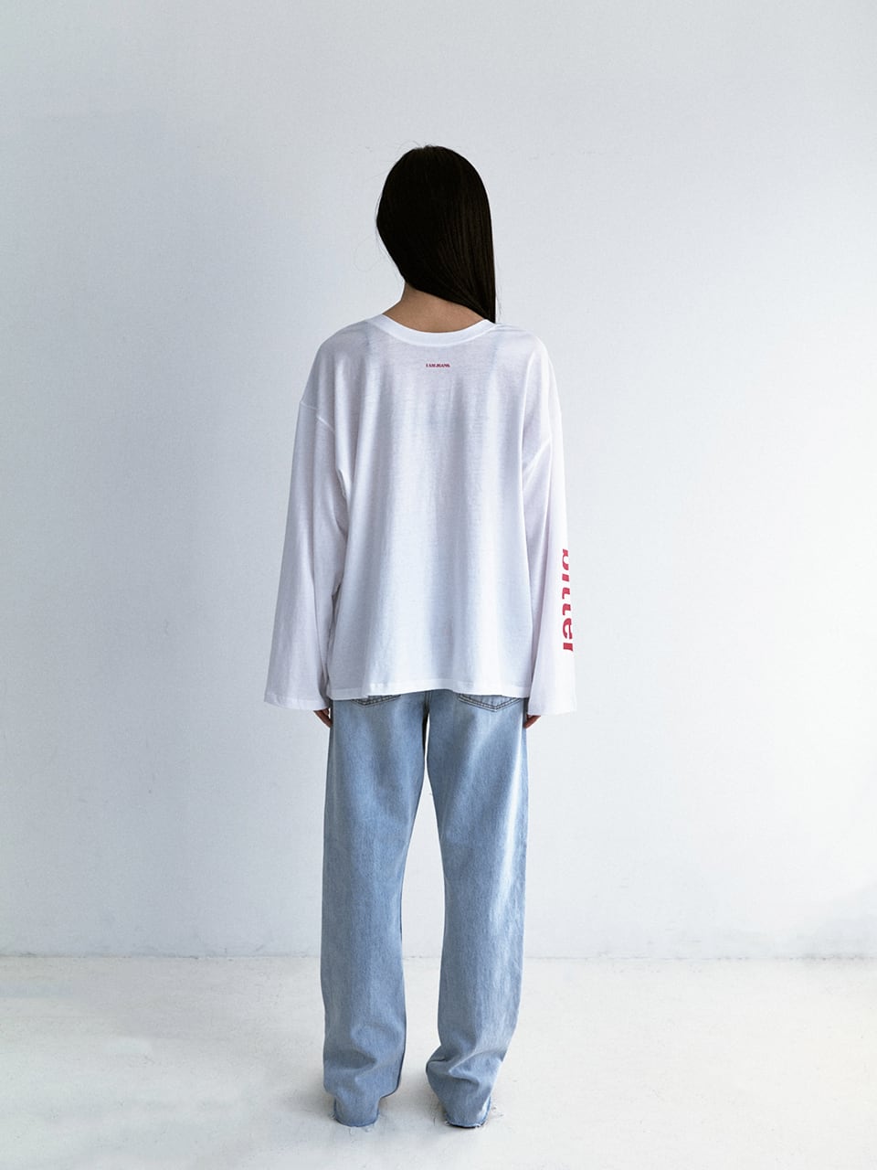 ☆Red Velvet アイリーン 着用！！【MMM】Cotton Logo Sleeve Tee