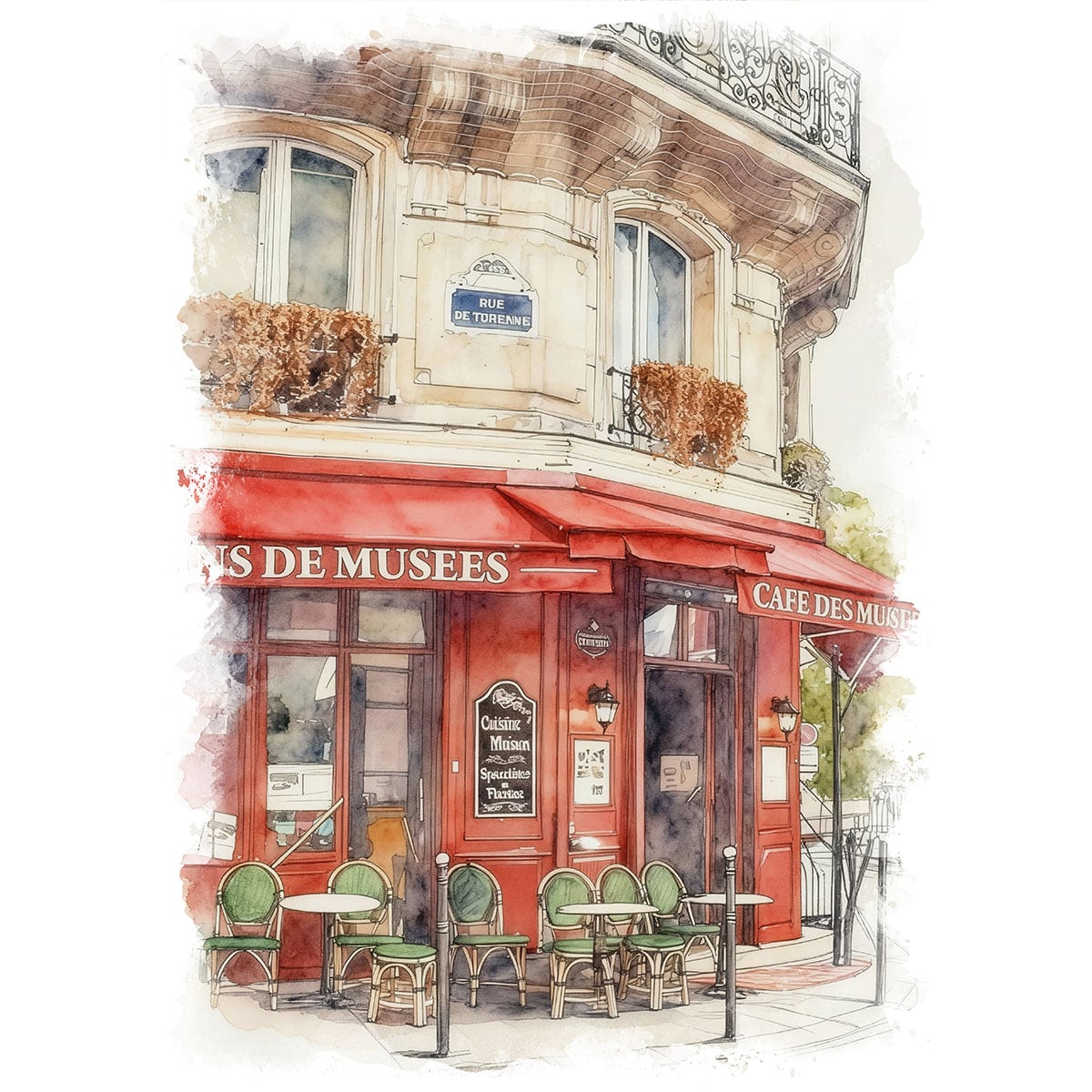 手書き油絵 パリの街角 レストラン 額付き 絵画 インテリア 油彩画 手書き油絵 パリの街角 レストラン 額付き 絵画 インテリア 油彩画