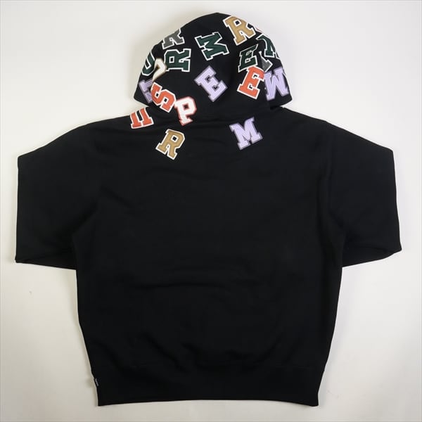 Supreme シュプリーム パーカー サイズ:L 22AW フード アップリケ ロゴ スウェット パーカー Scattered Applique Hooded Sweatshirt ヘザーグレー トップス フーデッド スウェットシャツ フーディー 【メンズ】【美品】