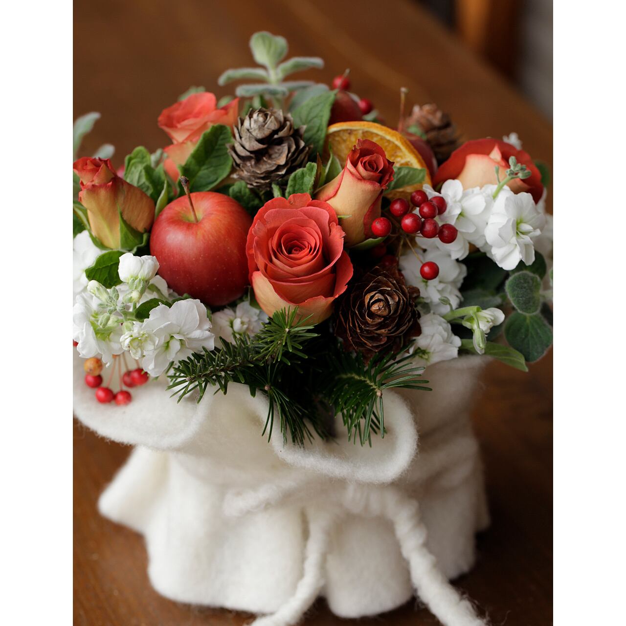 クリスマスアレンジメント フラワーショップ Bremen Flower Japan クリスマスアレンジメント フラワーショップ Bremen Flower Japan