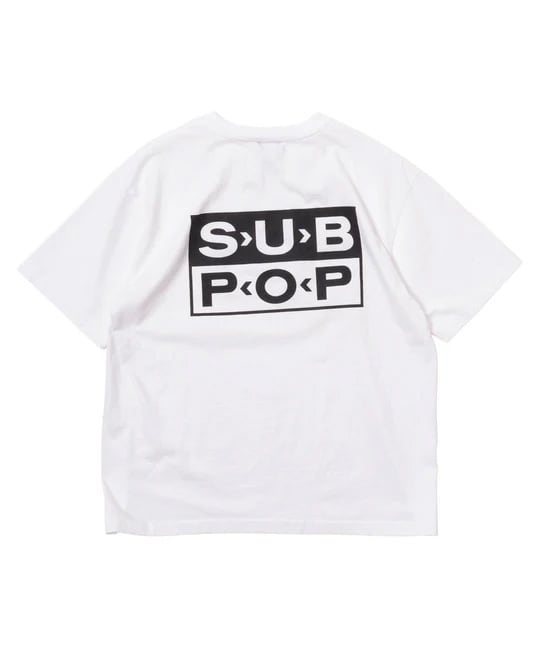SUB popサブポップ半袖TシャツONEITAベース SUB POP サブポップ S/S PRINT TEE 