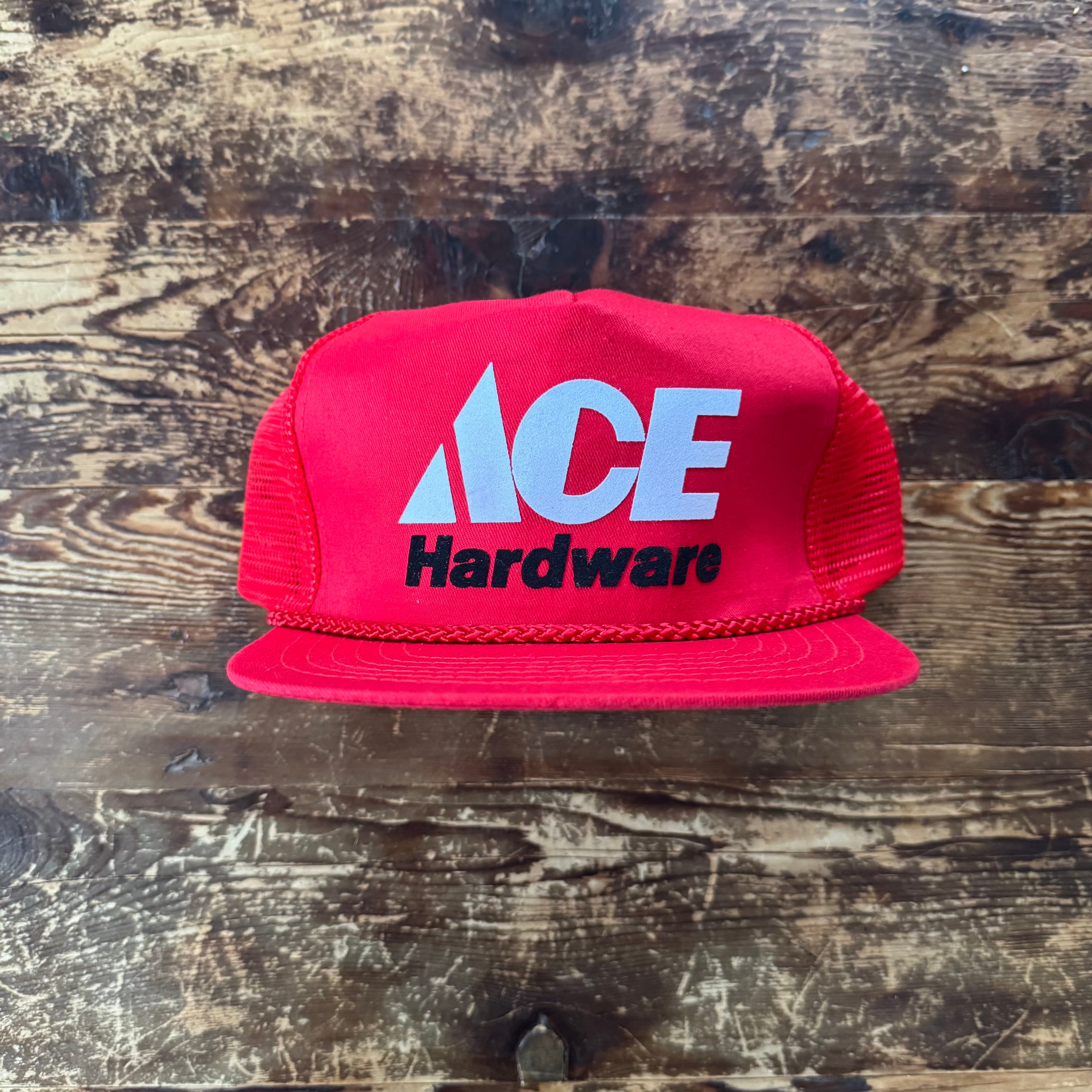 ACE HARDWARE MESH CAP RED