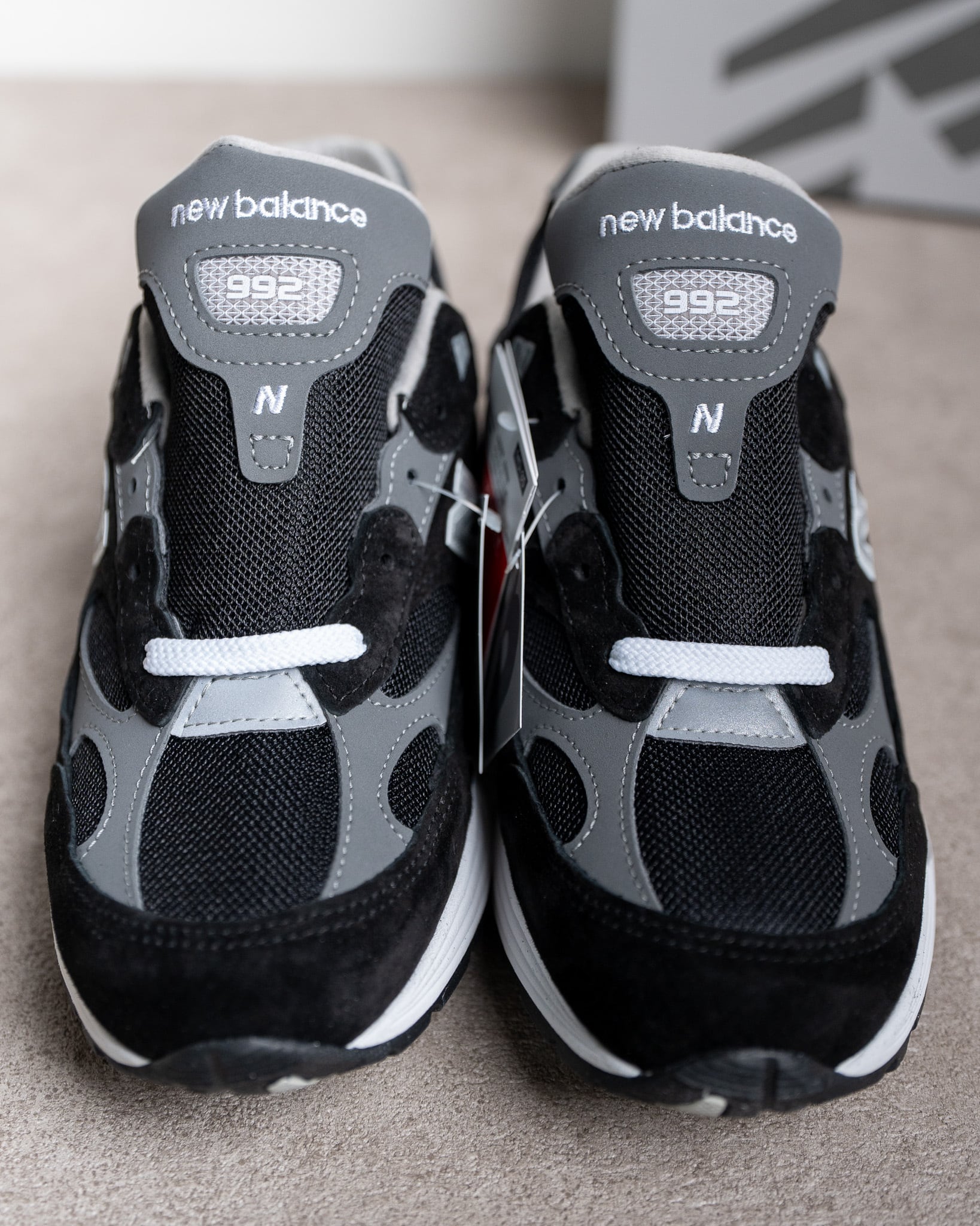 【はる】New Balance 992　黒　ニューバランス　U992BK New Balance U992BK BLACK（ニューバランス U992BK-ブラック