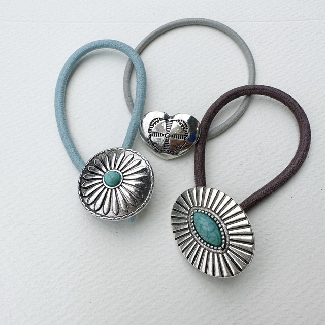 Lagoon Original コンチョ ヘアゴム　バージョン3 ◆◆