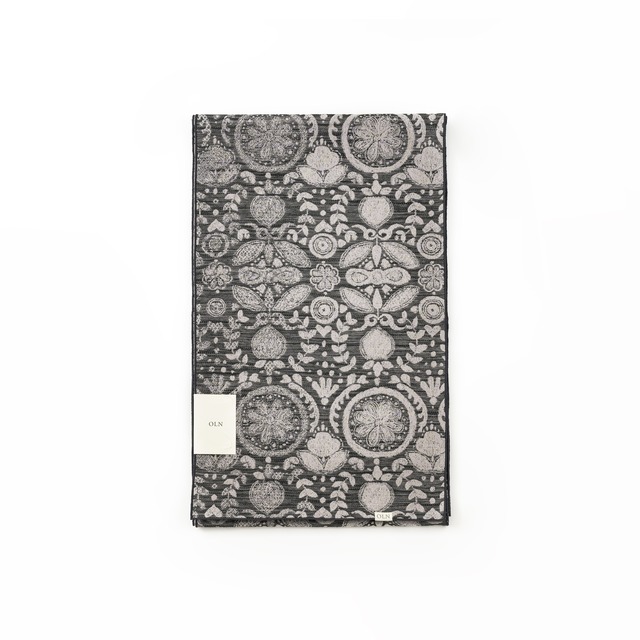 hecco「garden」charcoal black × gray