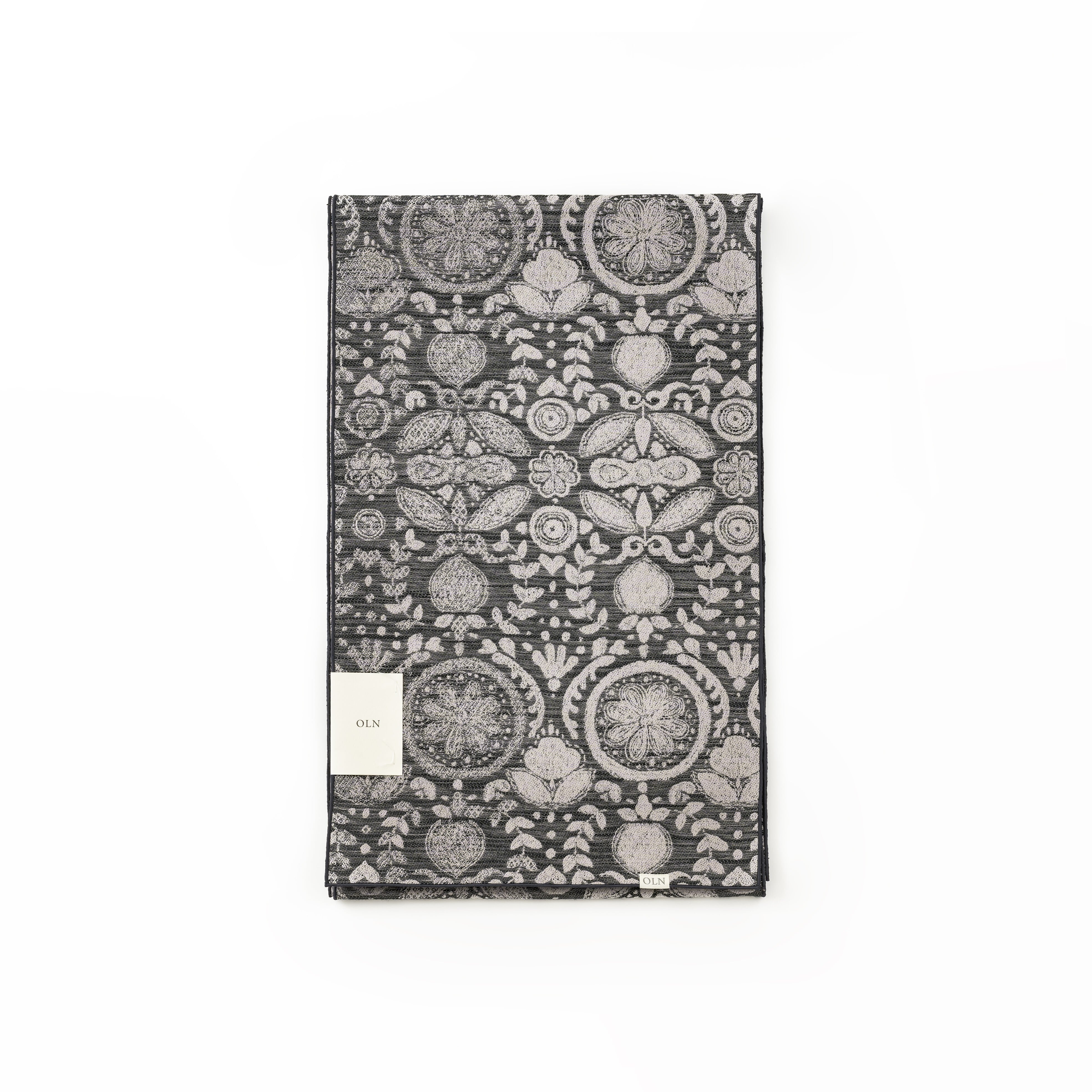 hecco「garden」charcoal black × gray