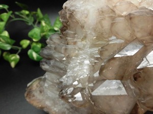 【送料無料】【高品質】ブラジル産ジャカレー水晶（アリゲータークオーツ）　no.2