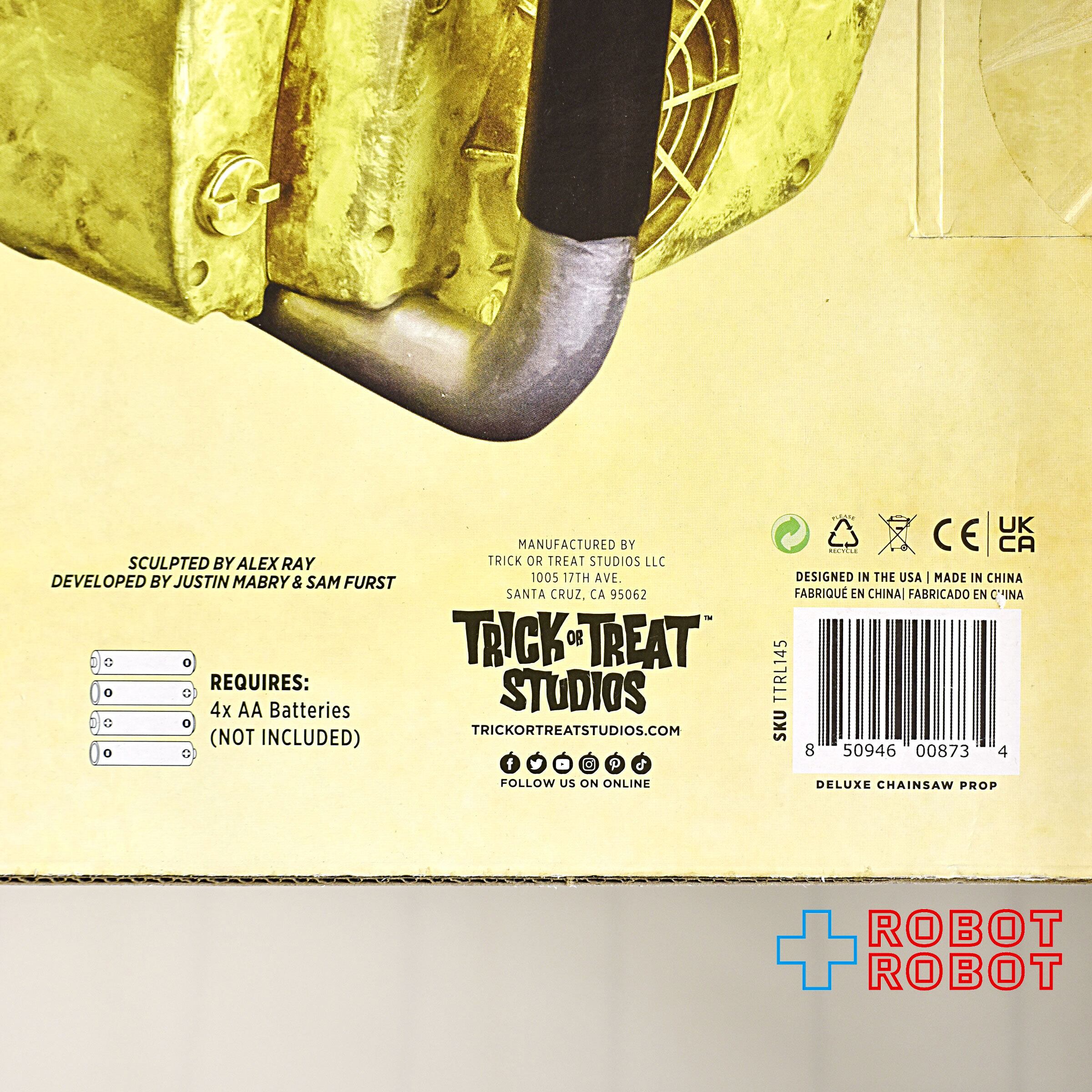 トリック・オア・トリート　悪魔のいけにえ　チェーンソー　プロップwithサウンド トリックオアトリート 悪魔のいけにえ チェーンソー プロップwith