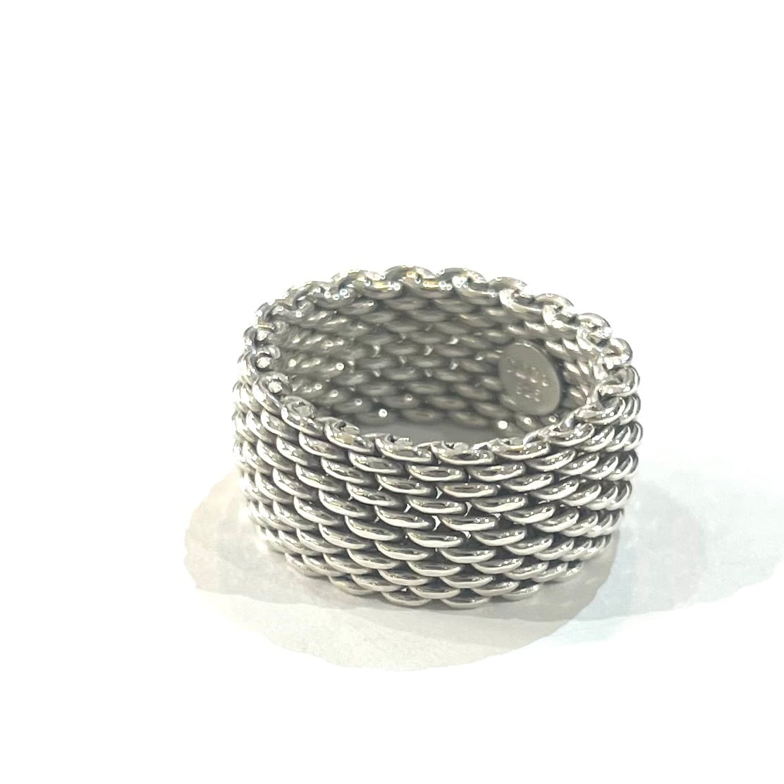 希少【TIFFANY＆CO】2454 【16号】ティファニーサマセットメッシュ
