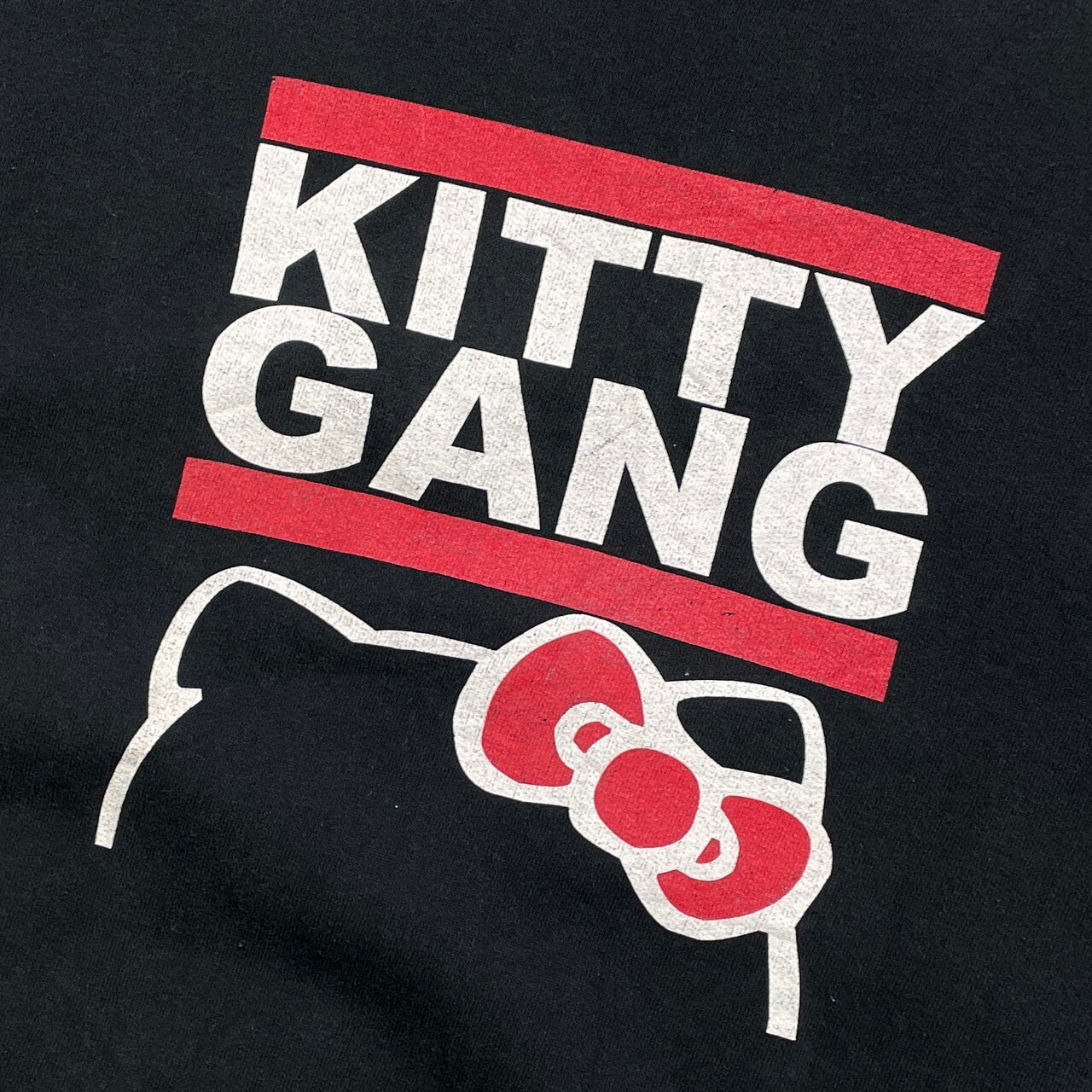 00年代 KITTY GANG ハローキティ スウェットシャツ キャラクター 
