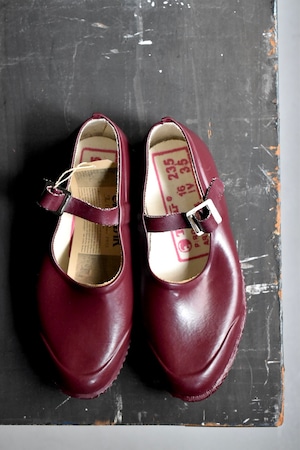 “NEW“ OPANAK rubber shoes “strap“ 【BURGUNDY】