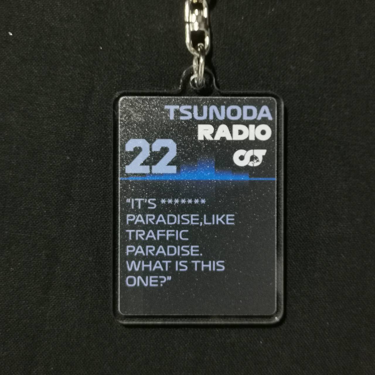 F1 ピットラジオアクリルキーホルダー YT22(Traffic Paradise) | Pay ID