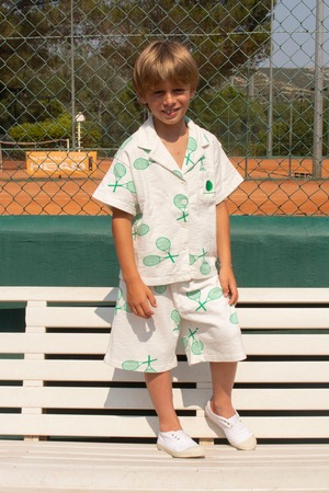 Chemise Marc Jersey Rackets Allover 18-24m / We are kids
