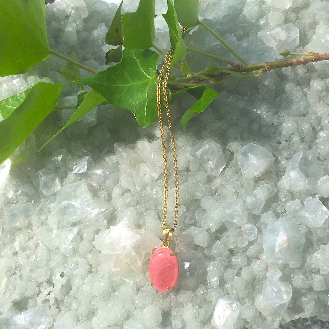 【一点物】✦⋆.·Eternal Rose ─ インカローズの14kgfネックレス⋆.·StarFlowerGallery