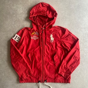 1990s  Polo Ralph Lauren Spain Zip Parka  L　H896