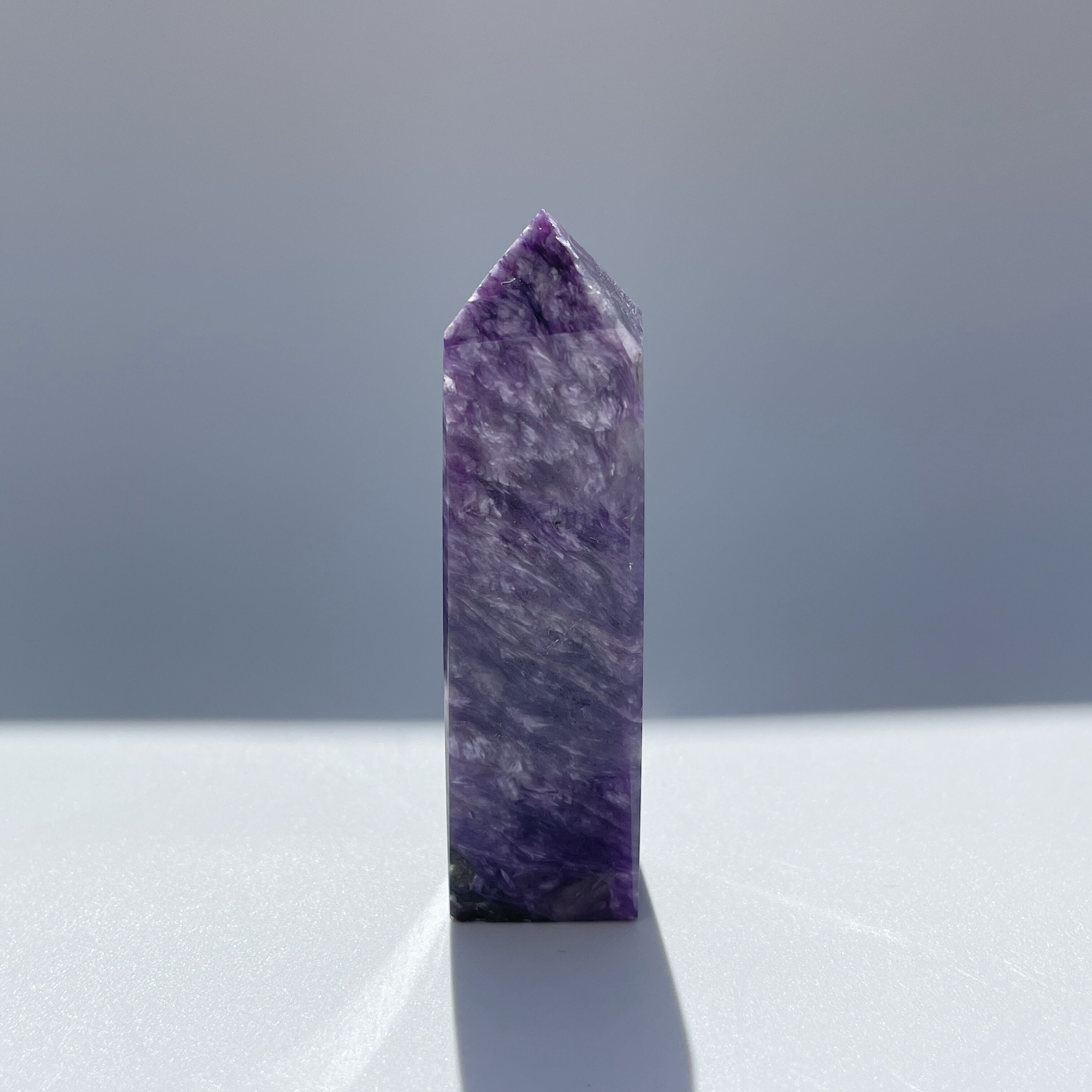 チャロアイト タワー21◇ Charoite ◇天然石・鉱物・パワーストーン