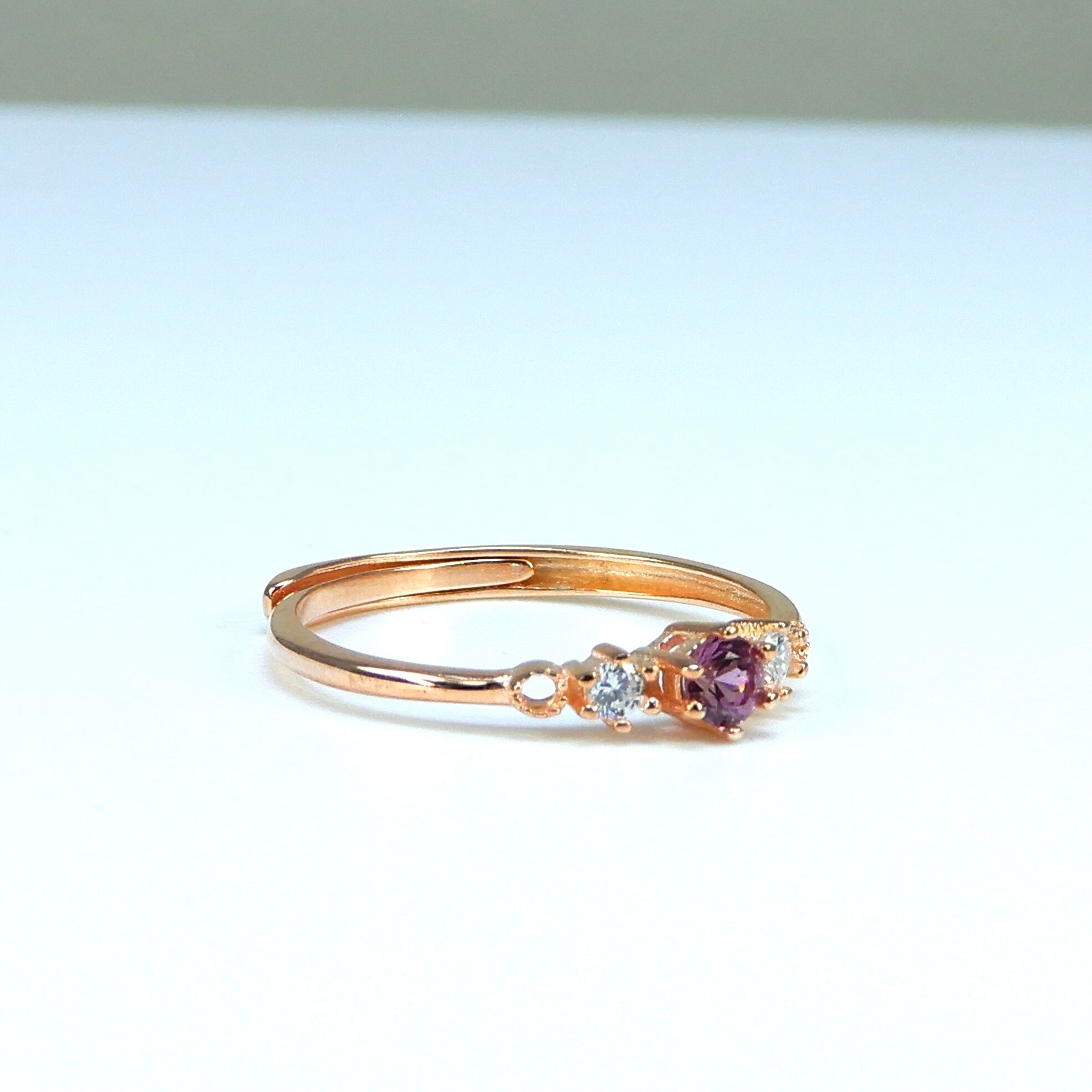 プラいちRing♦︎パープルスピネル♦︎PGカラー《0009》