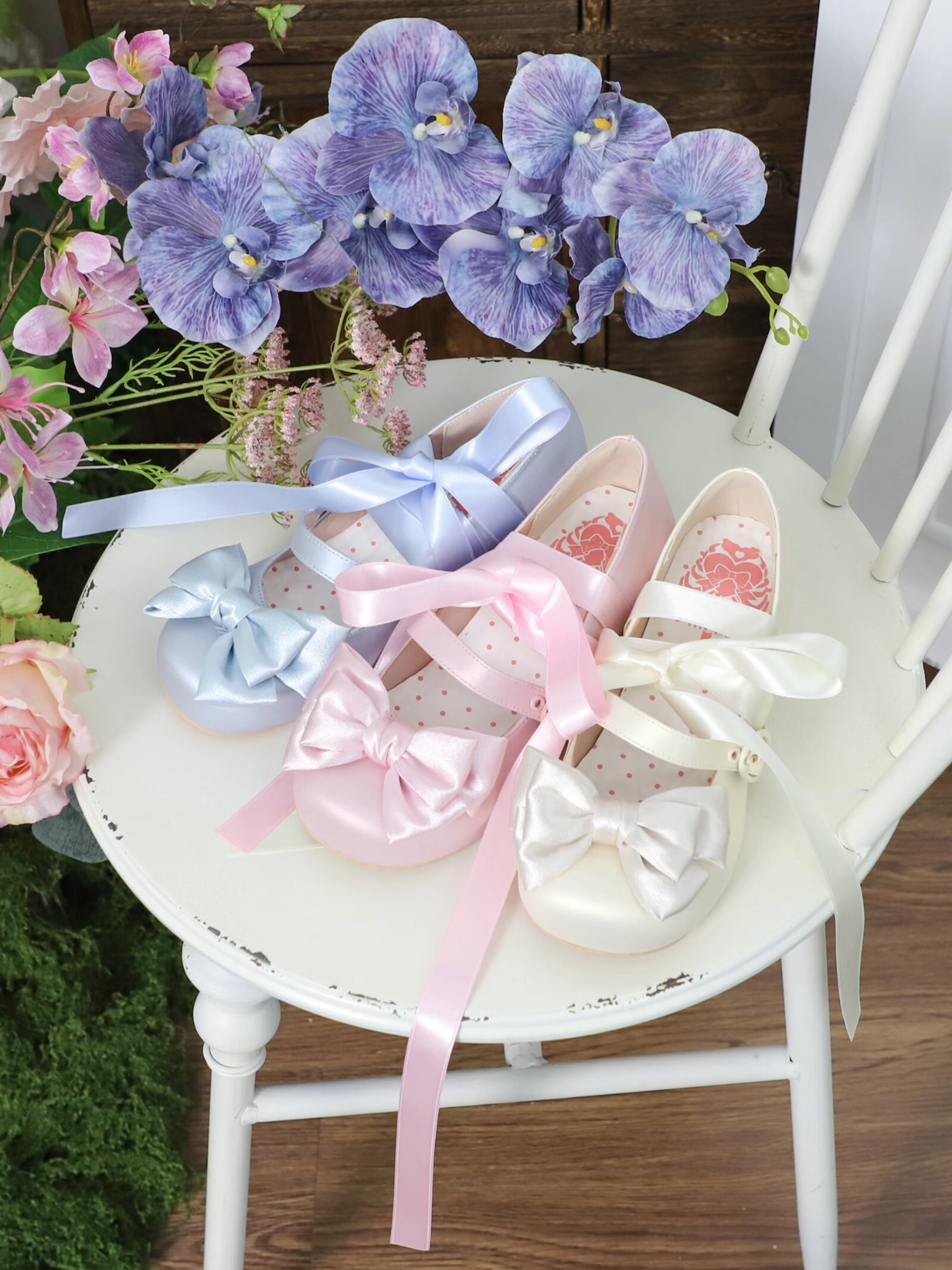 委託商品】MODO マカロンリボンパンプス | HoshibakoWorks