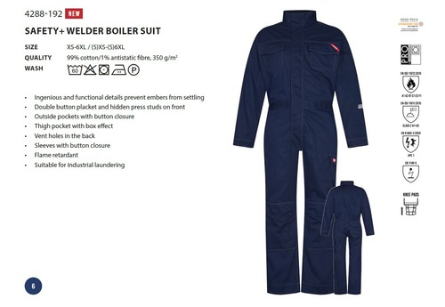 4288-192 SAFETY+ WELDER BOILER SUIT
