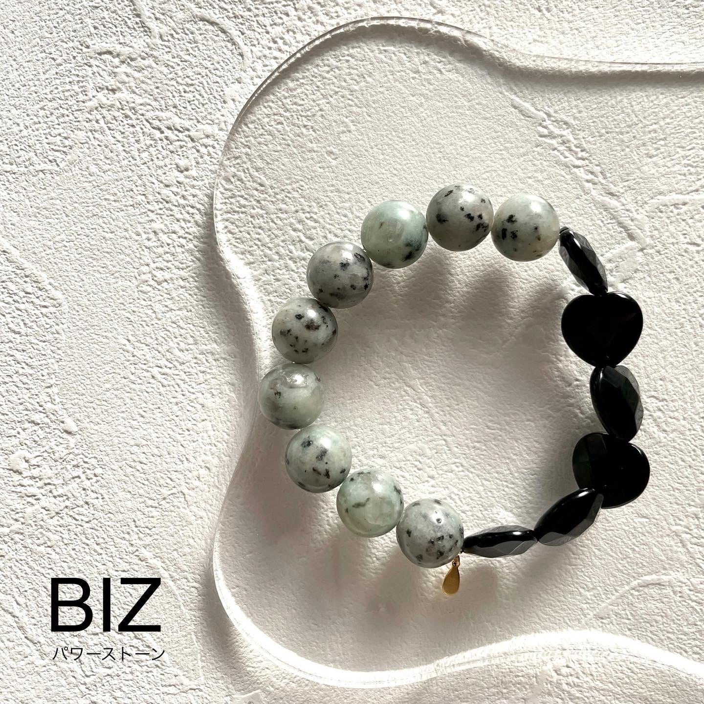 パワーストーン Sesame jasper&Blackonix（セサミジャスパー・ブラックオニキス