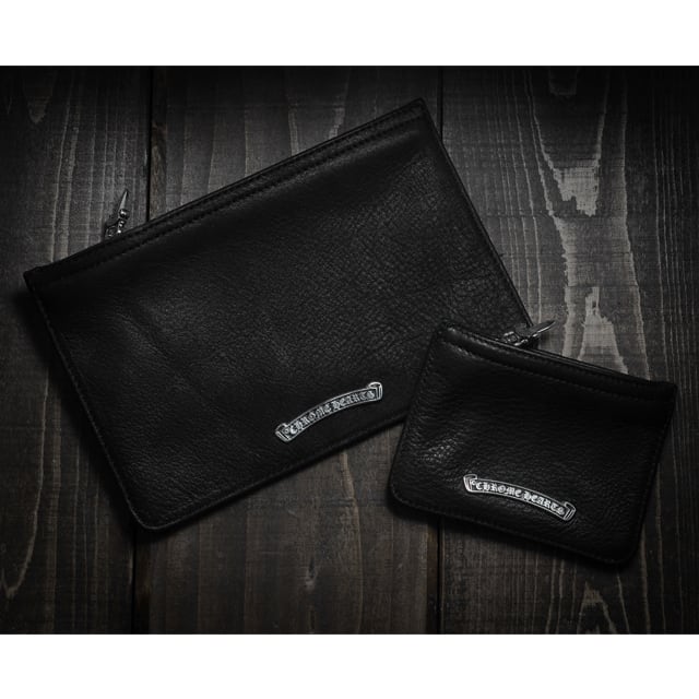 CHROME HEARTS クロムハーツ Wallet ウォレット 財布 レザー】ジッパー