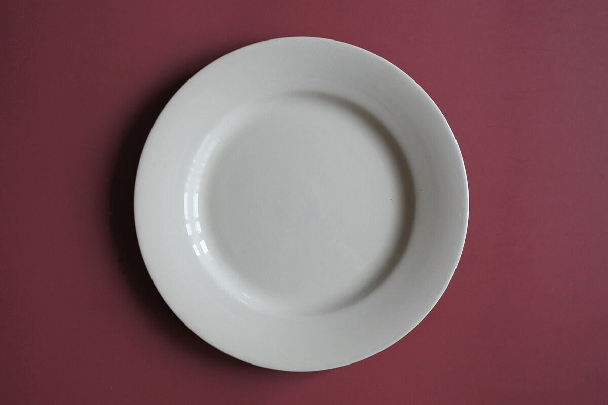 C.1920-1950 French Plate, Digoin & Sarreguemines D