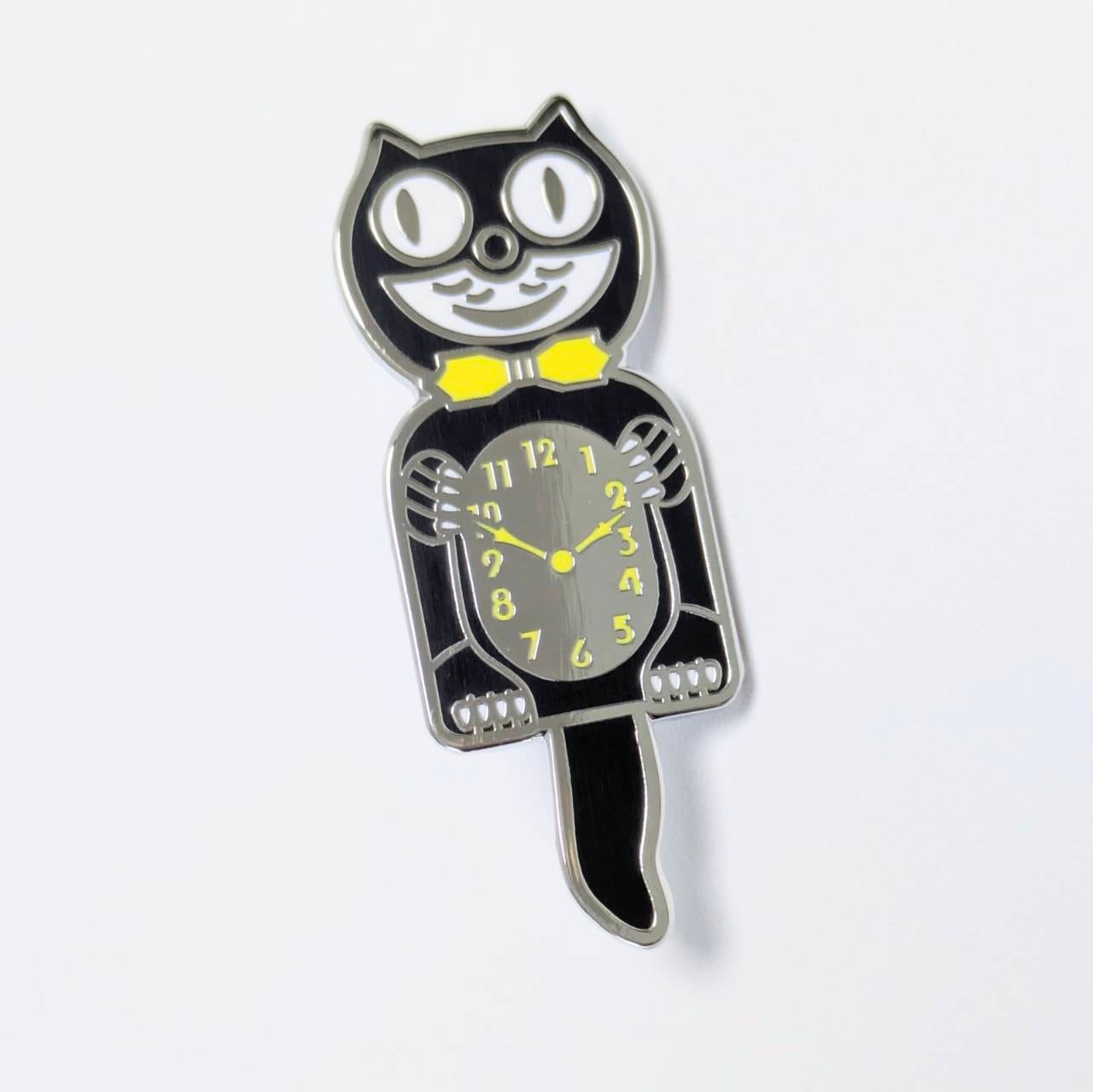 送料無料！ ★ピンズ PINS★ピンバッジ  【 Kit-Cat Klock (キットキャットクロック) 】 猫 / ネコ    〚アメリカン雑貨 アメトイ〛