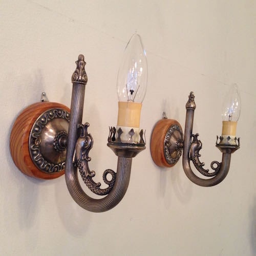Wall Sconces Lamp Pair #2