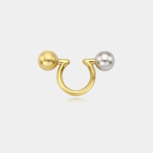 [MAMA CASAR] Shape 6 Combi Ball Silver Ear Cuff  正規品 韓国ブランド 韓国代行 韓国ファッション 韓国通販 イヤリング