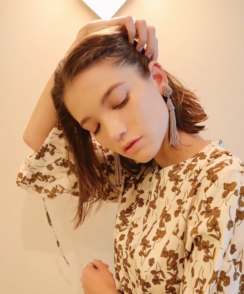 ビーズタッセルピアス / イヤリング | Danae∴