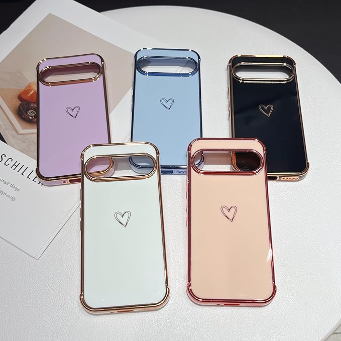 ZTOFERA Google Pixel 9 用 ハートケース グーグル ピクセル 9 Pro