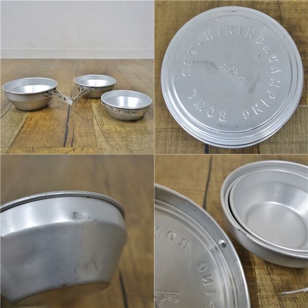 エバニュー EVERNEW ビンテージ コッヘル camping bowl set キャンピング ボウル セット 食器 ヴィンテージ アウトドア エバニュー EVERNEW ビンテージ コッヘル camping bowl set