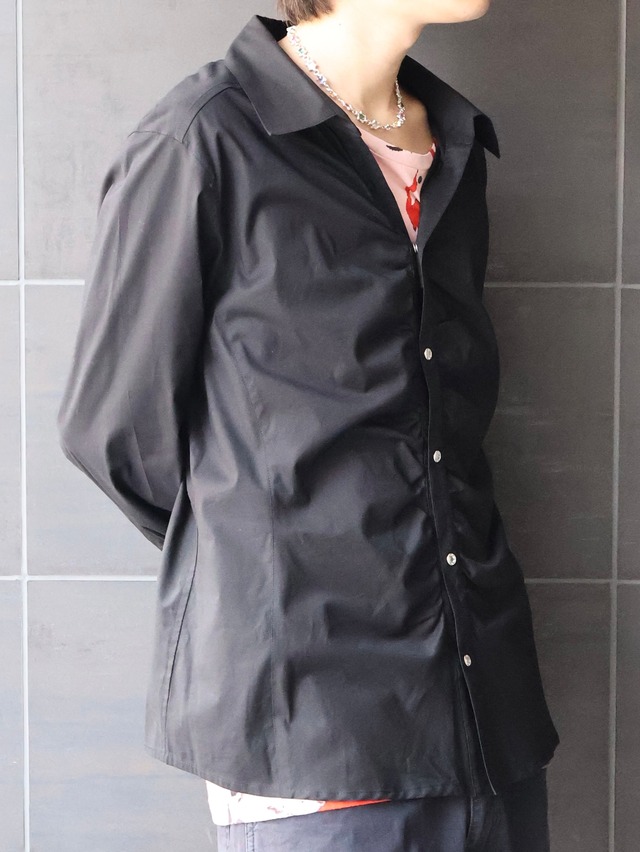 【valenza sports】gather design long sleeve shirt