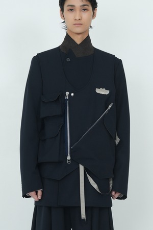 【26AW | MEN】Tamme タム / POLICE VEST BAG / ベスト  26A0369