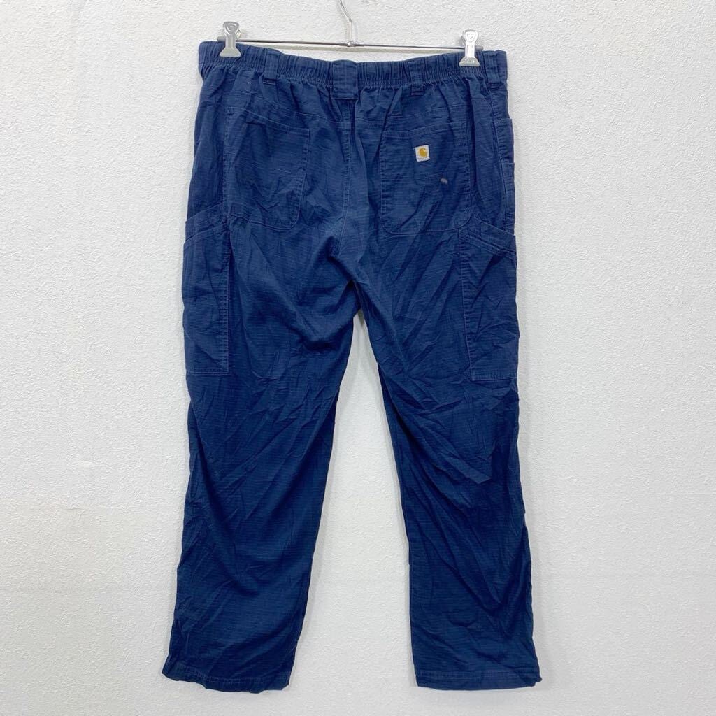 G*Z様 カーハート ワークパンツ ネイビー W36 L32 ストレートフィット Carhartt ワークパンツ W36 カーハート ビッグサイズ ネイビー