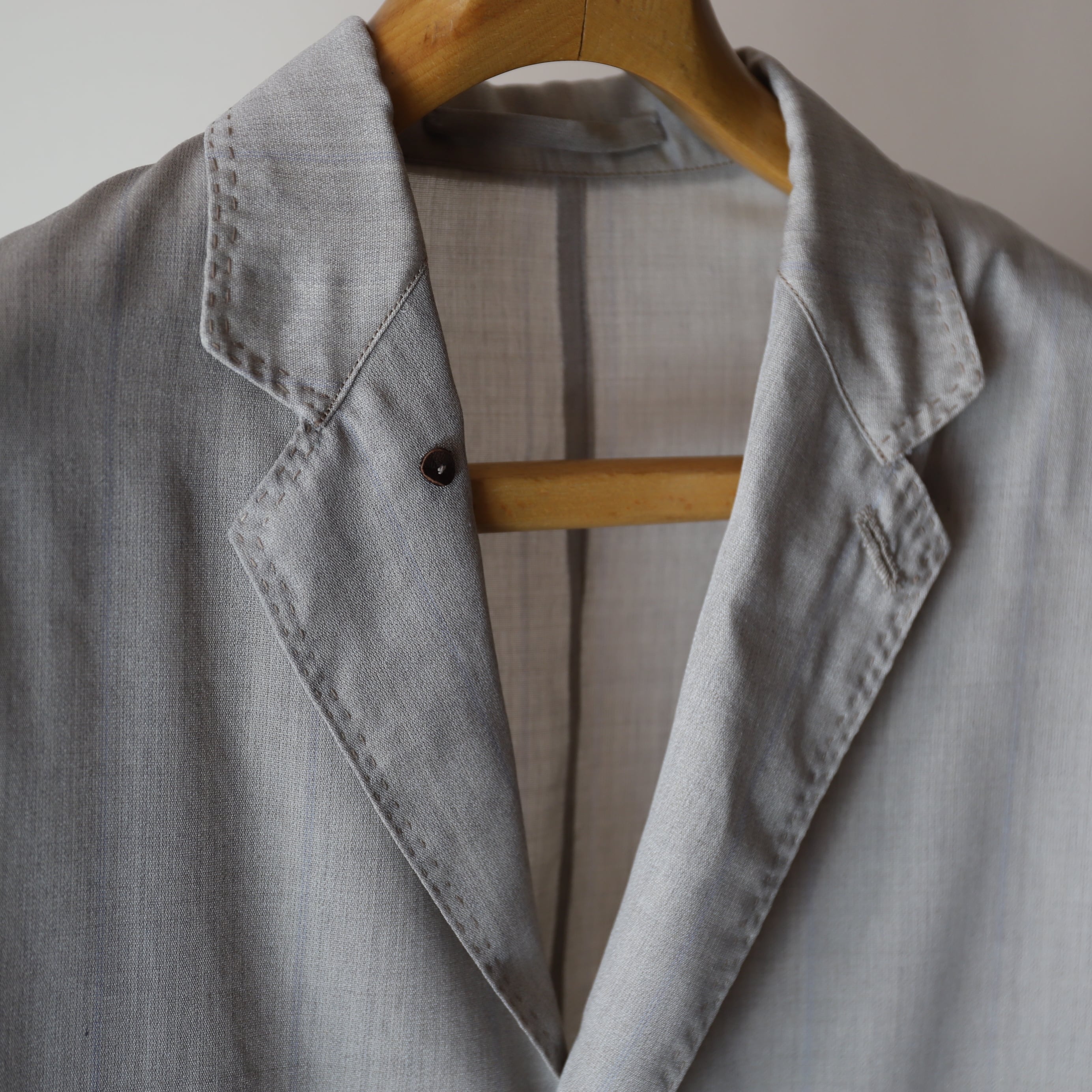 MAATEE&SONS / NOT A PLAIN JACKET / 俺のsummer wool / MIX GRAY