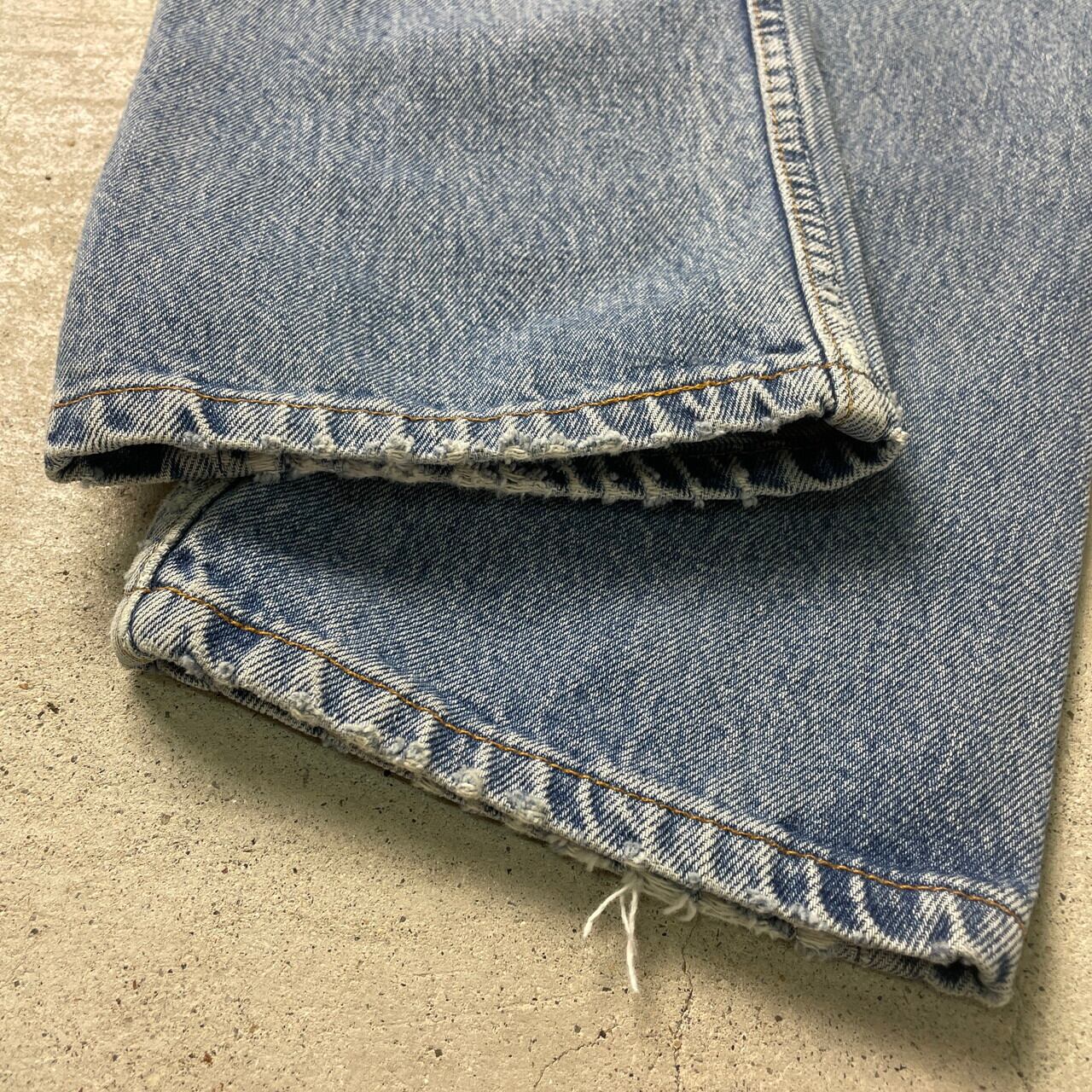 超希少 90s ユーロ リーバイス トルコ製 501 デニム ジーンズ 90年代 トルコ製 Levi's ユーロリーバイス 501 ストレート デニム