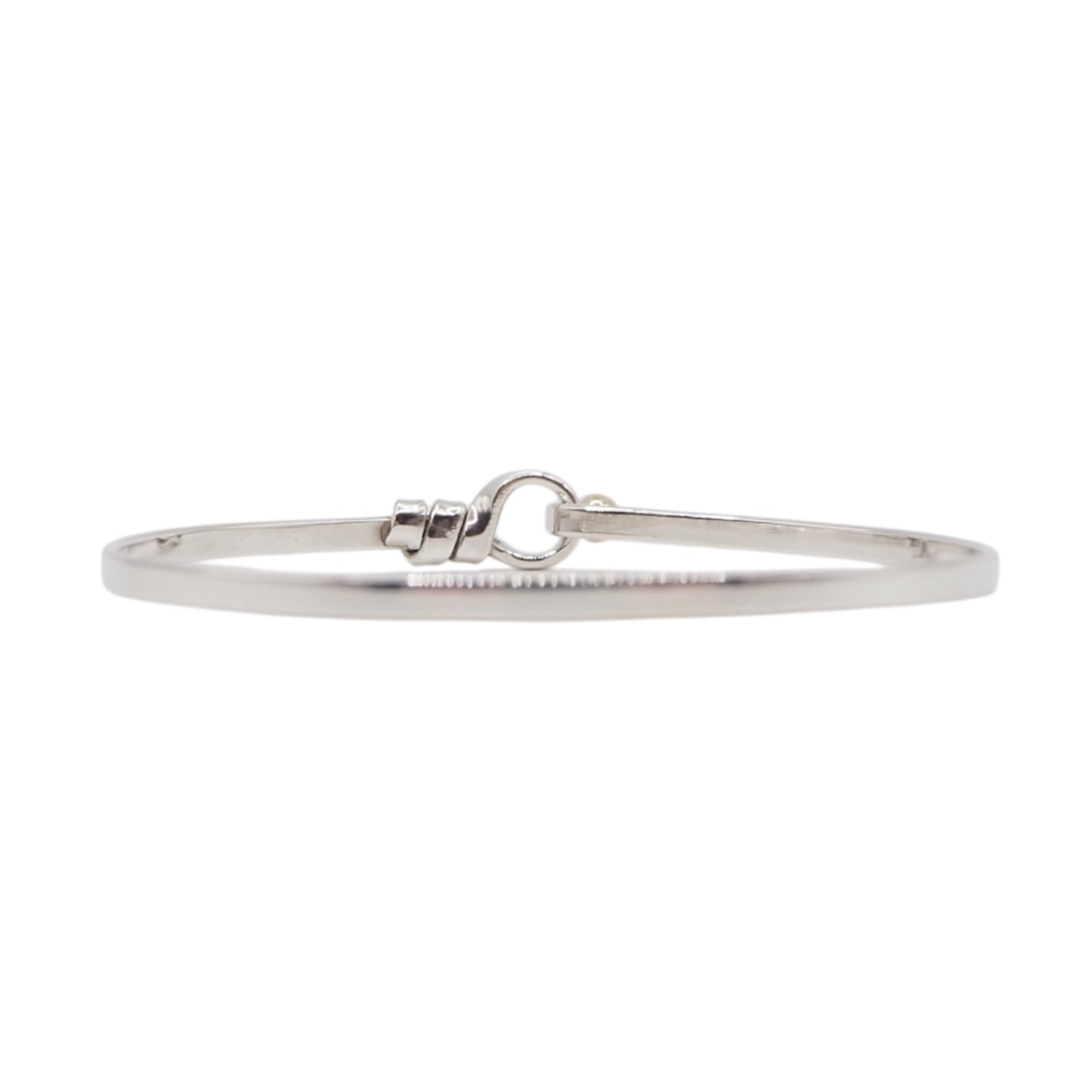 Tiffany&Co. フック&アイバングル シルバー925 K14 ティファニー