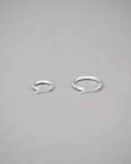 〔New〕シルバーフープピアス(ミディアム)