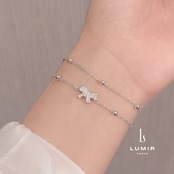 【数量限定】シャインリボンチェーンブレスレット