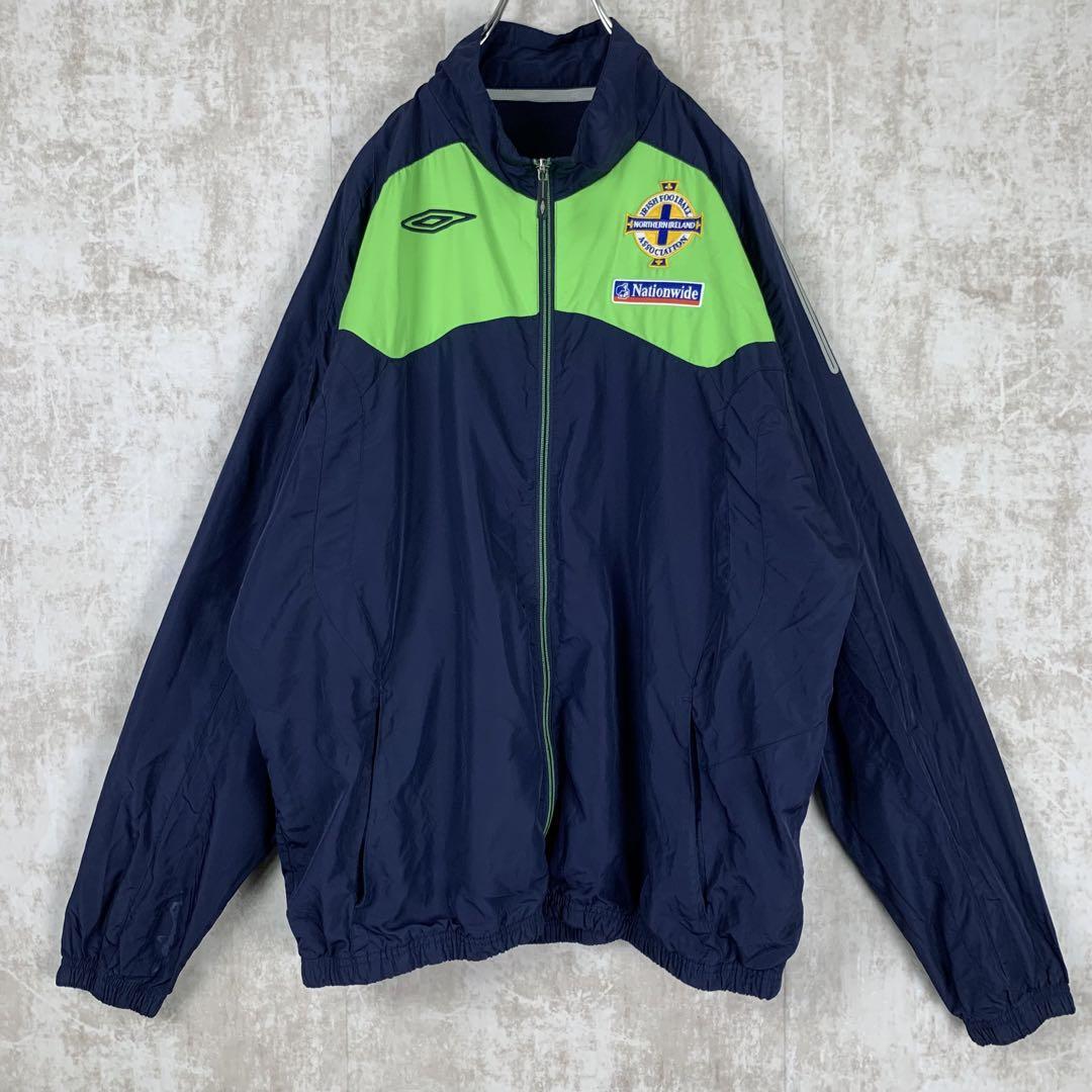 90s umbro アンブロ 北アイルランド代表 ナイロンジャケット - ウェア