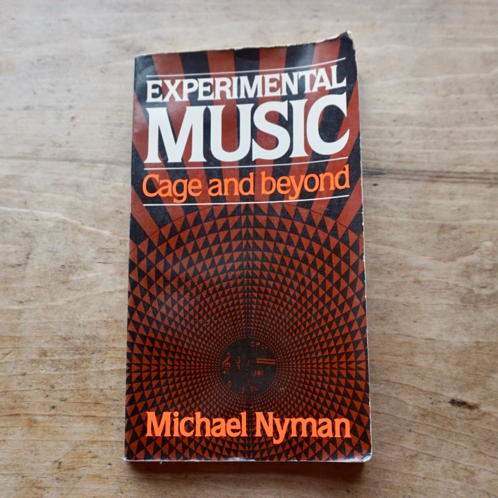【絶版洋古書】マイケル・ナイマン Experimental Music: Cage and Beyond  Macmillan Pub Co  1981 [310195166]