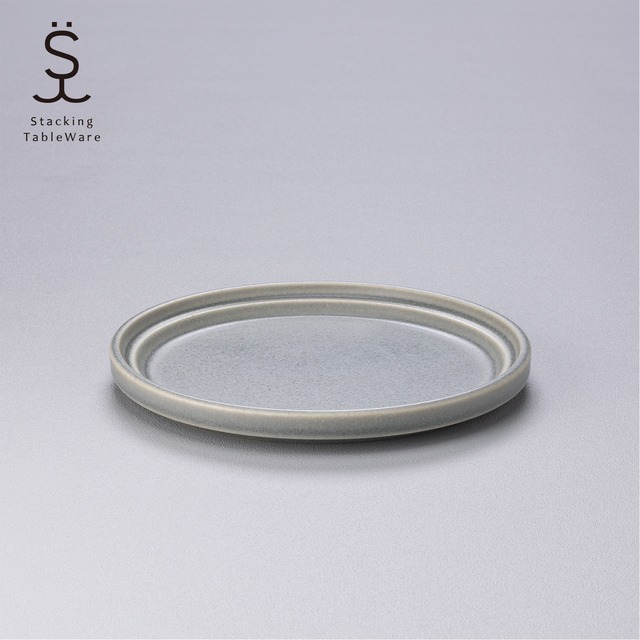 スタッキングテーブルウェア スタッキングプレート・M ＜グレー＞