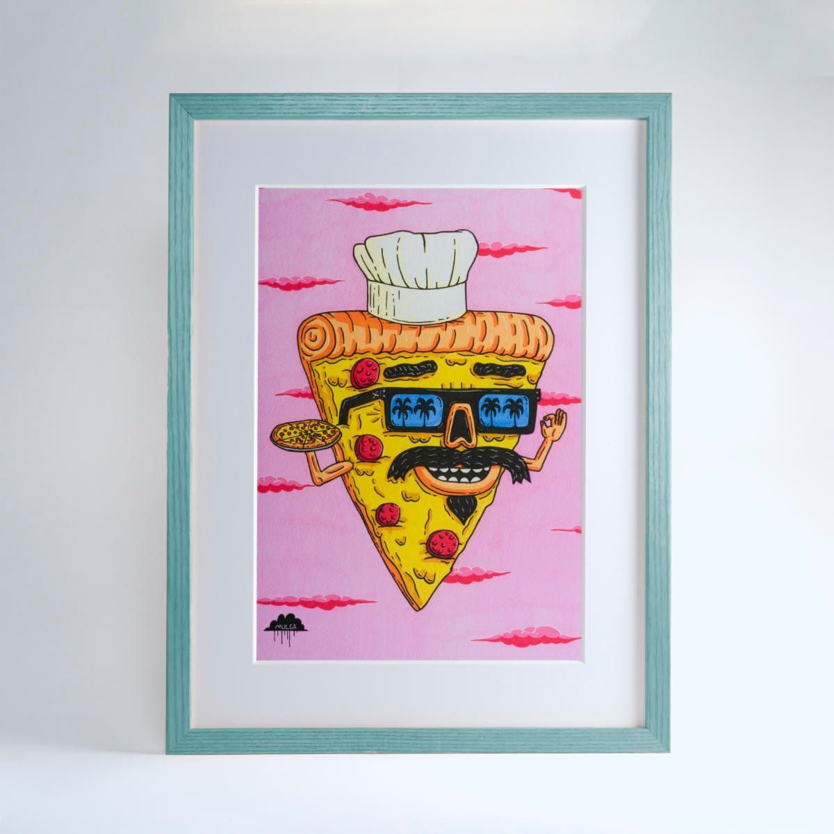 インテリア　アート　絵画　A4 　作家作品 2a480854699ea0e25ed93fb6e0e88c