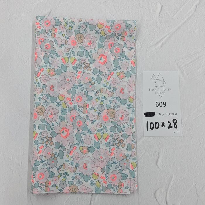 《609》◆輸入 リバティ LIBERTY タナローン カットクロス ハギレ