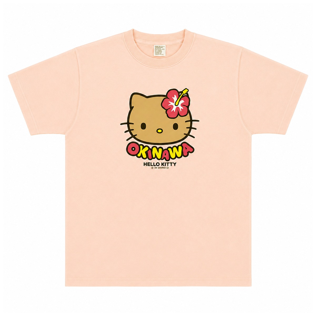 サンリオ 沖縄限定 [正規品] 日焼け キティ ハローキティ Tシャツ