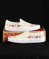 VANS CUSTOM - The Vintage Flames レッド