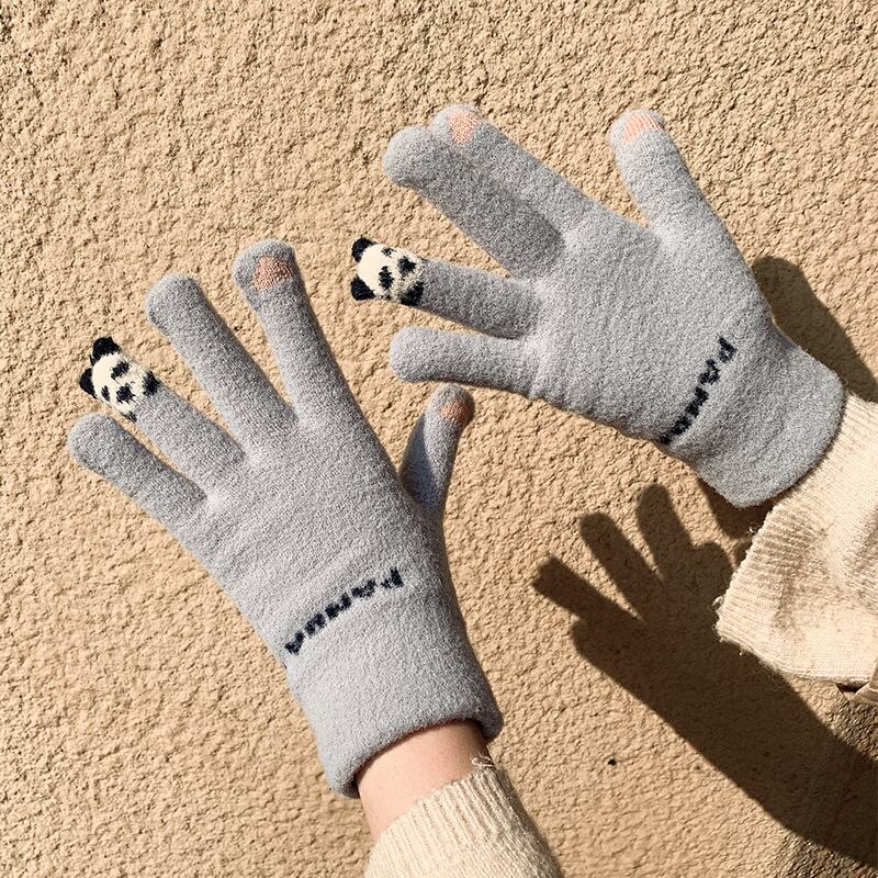 グローブ ウィンターベルベット 大人ガーリー スウィート キュート カジュアル 冬物 ブラック・アイド・ピーズ35506792208